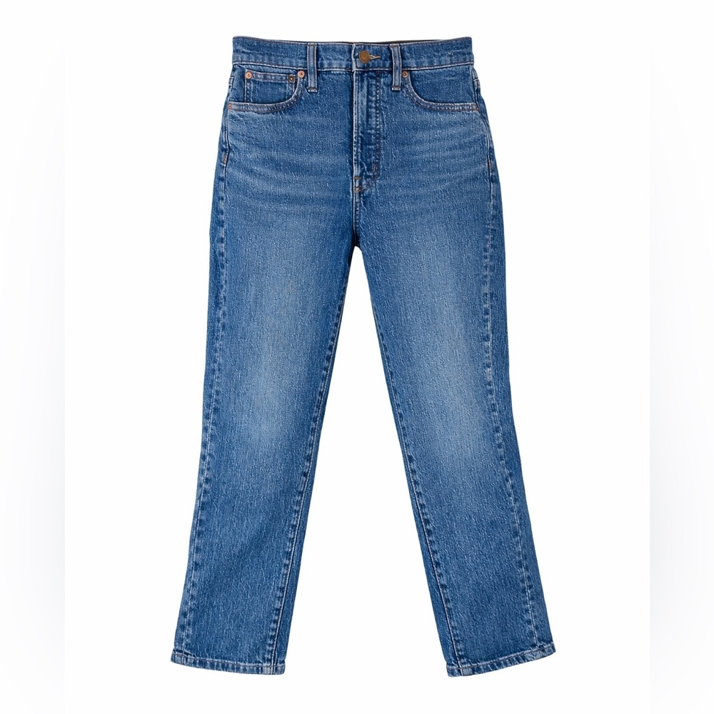 Madewell The Perfect Vintage Jean 28T Tall High Rise Straight Leg Denim